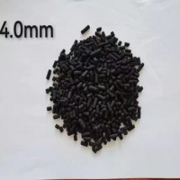 再生煤质柱状活性炭4mm CTC40 碘值800